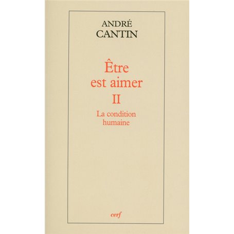 Être est aimer, II