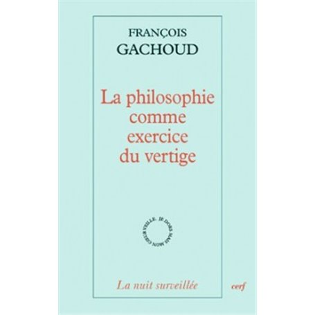 La philosophie comme exercice du vertige