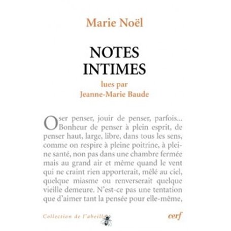 Notes intimes