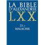 La Bible d'Alexandrie 23.12 Malachie