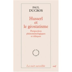 Husserl et le géostatisme