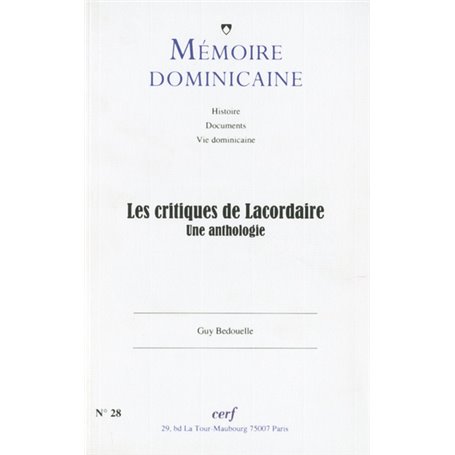 Mémoire dominicaine