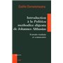 Introduction à la " Politica methodice digesta de Johannes Althusius "