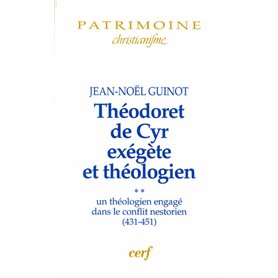 Théodoret de Cyr exégète et théologien, 2