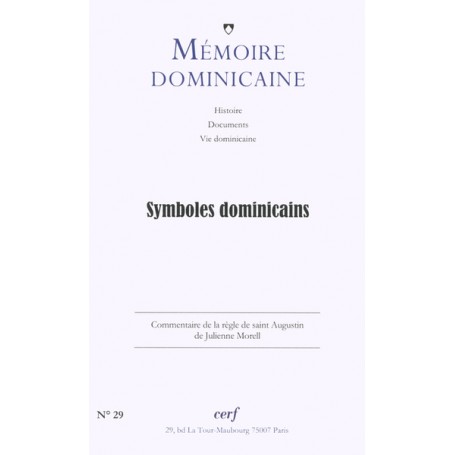 Mémoire dominicaine numéro 29 Symboles dominicains