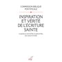 Inspiration et vérité de l'écriture sainte