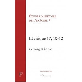 Lévitique 17, 10-12