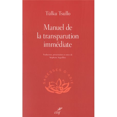 Manuel de la transparution immédiate