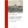 La Suppléance dans l'Eglise, la Suppléance de l'Eglise - A la source d'une ecclésiologie de l'except