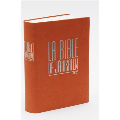 La Bible de Jérusalem compacte intégrale fauve