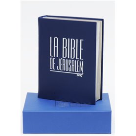La Bible de Jérusalem - Major cuir bleu