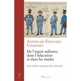 De l'esprit militaire dans l'éducation et dans les études