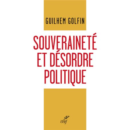 Souveraineté et désordre politique