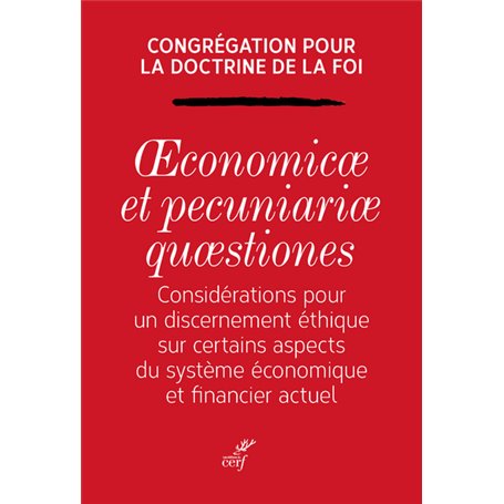 Oeconomicae et pecuniariae quaestiones