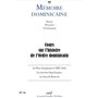 Mémoires dominicaine - numéro 34 Cours sur l'histoire de l'ordre dominicain