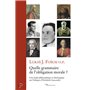 Quelle grammaire de l'obligation morale ? - Une étude philosophie et théologique sur l'éthique d'Eli