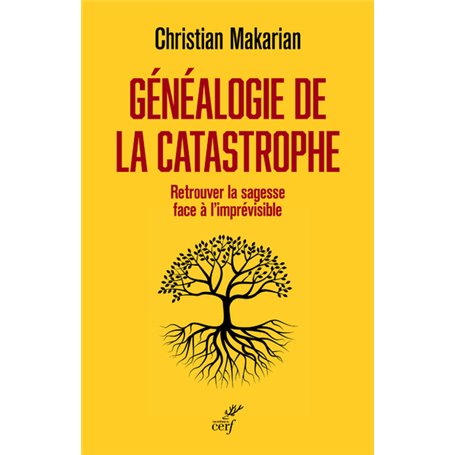 Généalogie de la catastrophe - Retrouver la sagesse face à l'imprévisible