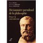 Dictionnaire paradoxal de la philosophie - Penser la contradiction