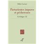 Parturientes impures et pécheresses - Lévitique 21