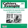 Cahiers Evangile Supplément - N° 202 La parabole du mauvais riche et du pauvre Lazare