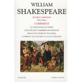 Shakespeare - Comédies - tome 2 - Edition bilingue français/anglais