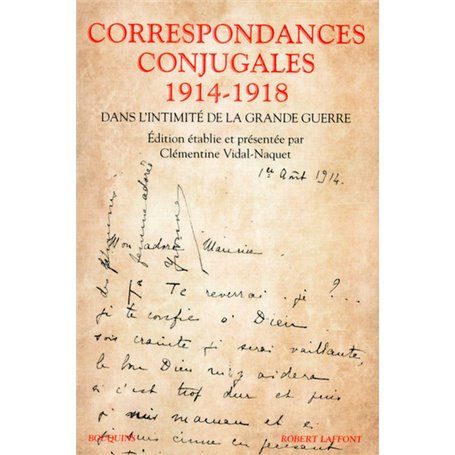 Correspondances conjugales 1914-1918