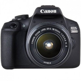 CANON EOS 2000D 24,1 mégapixels - Wi-Fi - NFC 559,99 €