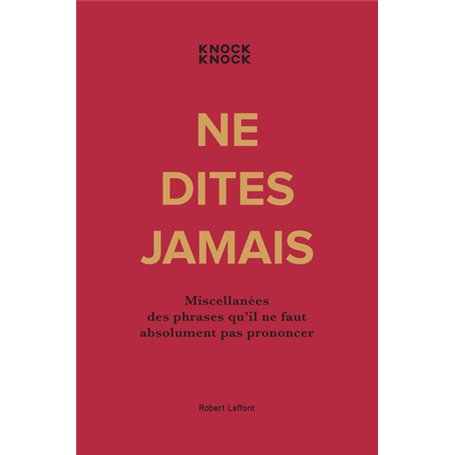 Ne dites jamais