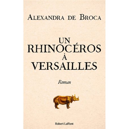 Un rhinocéros à Versailles