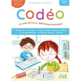 MDI - Codéo CP - Fichier code alphabétique + CD 2019