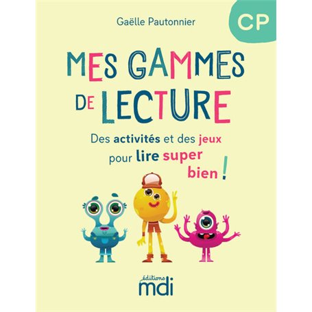 Fluence - Mes gammes de lecture CP - Cahier