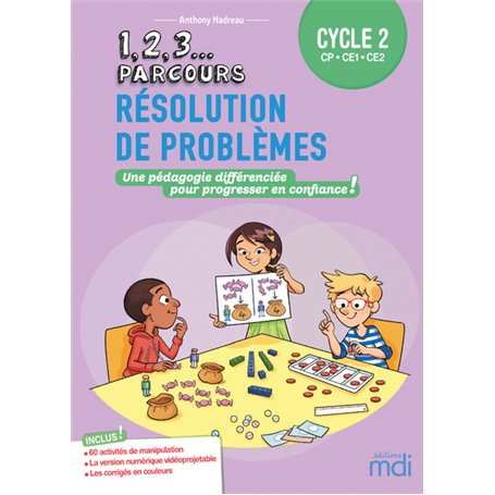 1, 2, 3... Parcours Résolution de problèmes - Fichier à photocopier Cycle 2