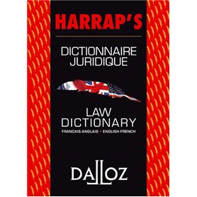 Dictionnaire juridique Français-Anglais / Law Dictionary English-French - Coédition Harrap's/Dalloz