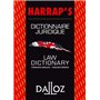 Dictionnaire juridique Français-Anglais / Law Dictionary English-French - Coédition Harrap's/Dalloz