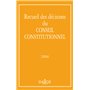 Recueil des décisions du Conseil constitutionnel 2006