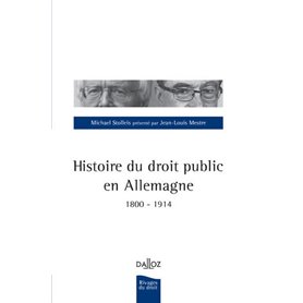 Histoire du droit public en Allemagne - 1800-1914