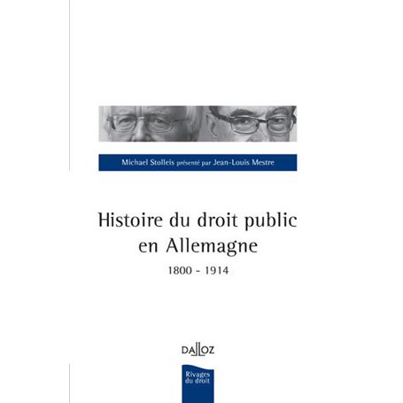 Histoire du droit public en Allemagne - 1800-1914