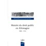 Histoire du droit public en Allemagne - 1800-1914