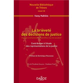 La brièveté des décisions de justice - Vol125 (Conseil constitutionnel/d'Etat, Cour de cassation)