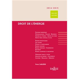 Droit de l'énergie 2014/15