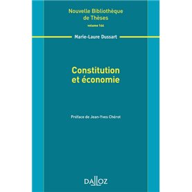 Constitution et économie - Volume 144