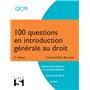 100 questions en introduction générale au droit. 2e éd.