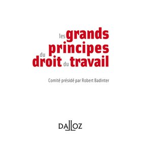 Les grands principes du droit du travail