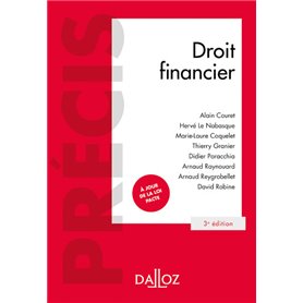 Droit financier. 3e éd.