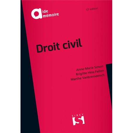 Droit civil. 12e éd.