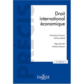 Droit international économique. 6e éd.