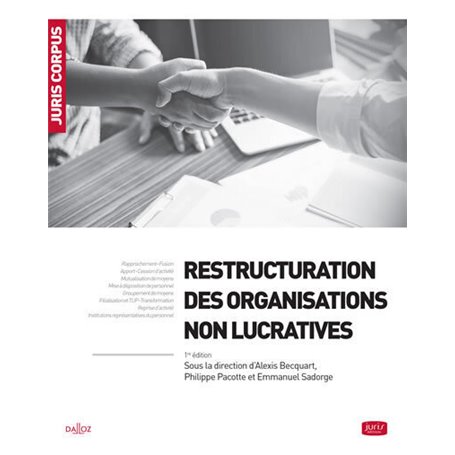 Restructuration des organisations non lucratives