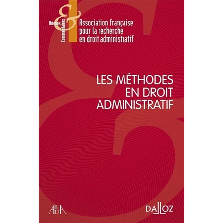 Les méthodes en droit administratif