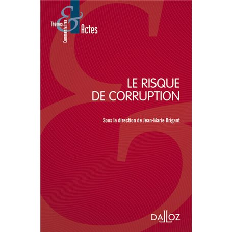 Le risque de corruption