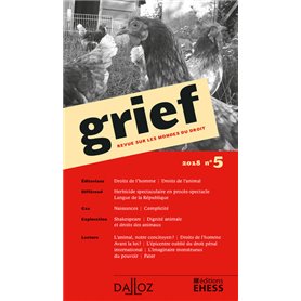 Grief. Revue sur les mondes du droit 2018 - N° 8